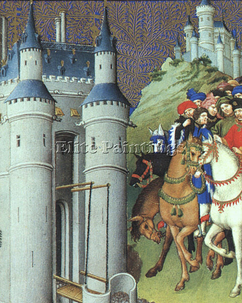 LIMBOURG BROTHERS BROTH10 ARTIST PAINTING REPRODUCTION HANDMADE OIL CANVAS REPRO