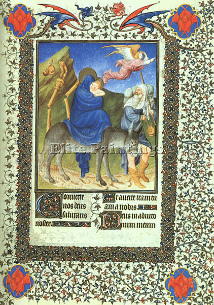 LIMBOURG BROTHERS BROTH13 ARTIST PAINTING REPRODUCTION HANDMADE OIL CANVAS REPRO