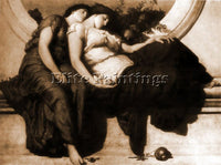 LORD FREDERICK LEIGHTON LEIG21 ARTIST PAINTING REPRODUCTION HANDMADE OIL CANVAS