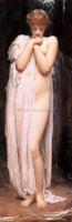 LORD FREDERICK LEIGHTON LEIG22 ARTIST PAINTING REPRODUCTION HANDMADE OIL CANVAS