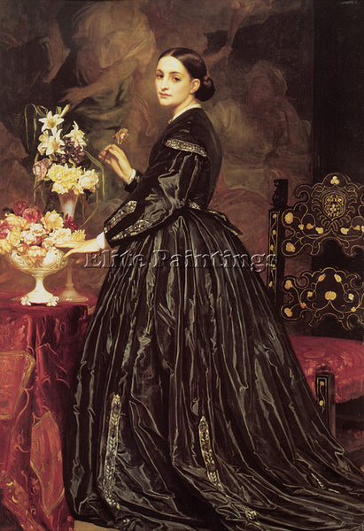 LORD FREDERICK LEIGHTON MRS JAMES GUTHRIE ARTIST PAINTING REPRODUCTION HANDMADE