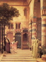 LORD FREDERICK LEIGHTON OLD DAMASCUS JEW S QUARTER ARTIST PAINTING REPRODUCTION
