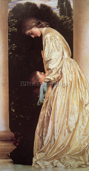 LORD FREDERICK LEIGHTON SISTERS ARTIST PAINTING REPRODUCTION HANDMADE OIL CANVAS