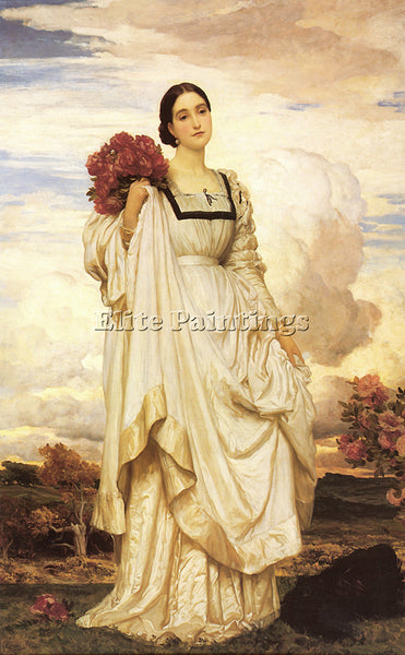 LORD FREDERICK LEIGHTON THE COUNTESS BROWNLOW ARTIST PAINTING REPRODUCTION OIL
