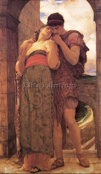 LORD FREDERICK LEIGHTON WEDDED ARTIST PAINTING REPRODUCTION HANDMADE OIL CANVAS