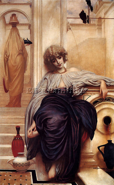 LORD FREDERICK LEIGHTON LIEDER OHNE WORTE C1860 1 ARTIST PAINTING REPRODUCTION