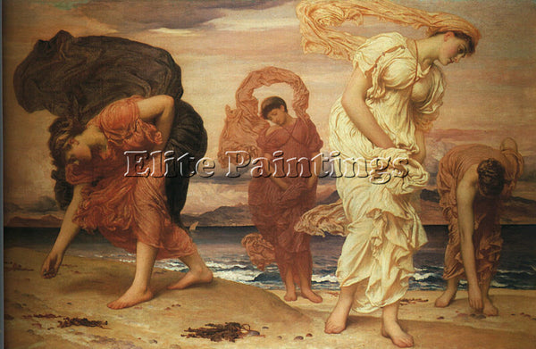 LORD FREDERICK LEIGHTON LEIG6 ARTIST PAINTING REPRODUCTION HANDMADE CANVAS REPRO