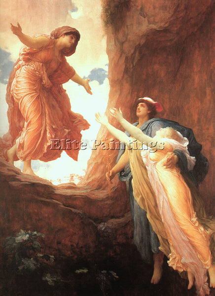 LORD FREDERICK LEIGHTON LEIG10 ARTIST PAINTING REPRODUCTION HANDMADE OIL CANVAS
