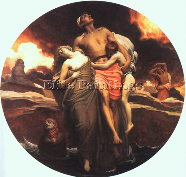 LORD FREDERICK LEIGHTON LEIG11 ARTIST PAINTING REPRODUCTION HANDMADE OIL CANVAS