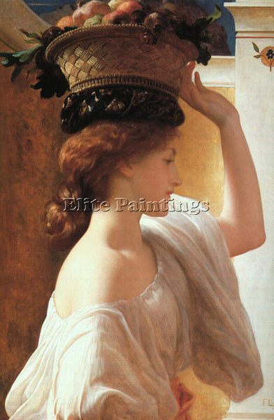 LORD FREDERICK LEIGHTON LEIG20 ARTIST PAINTING REPRODUCTION HANDMADE OIL CANVAS
