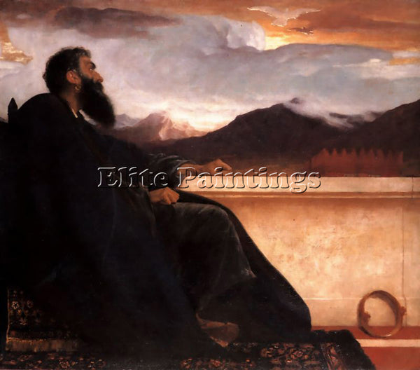 LORD FREDERICK LEIGHTON LEIG28 ARTIST PAINTING REPRODUCTION HANDMADE OIL CANVAS