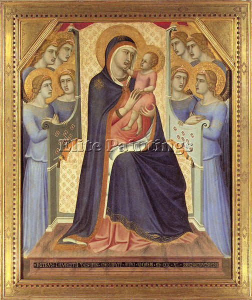 ITALIAN LORENZETTI PIETRO ITALIAN APPROX 1290 1348 1 ARTIST PAINTING HANDMADE