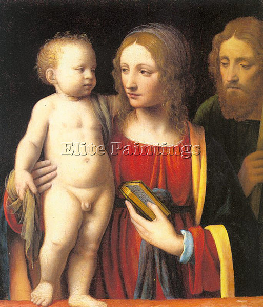 ITALIAN LUINI BERNARDINO ITALIAN APPROX 1485 1532 LUINI3 ARTIST PAINTING CANVAS