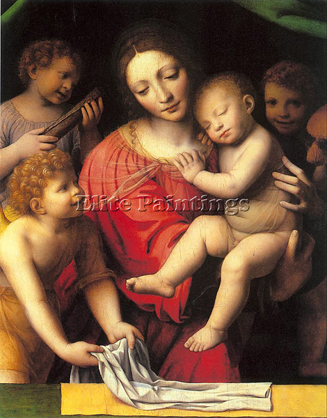 ITALIAN LUINI BERNARDINO ITALIAN APPROX 1485 1532 LUINI4 ARTIST PAINTING CANVAS