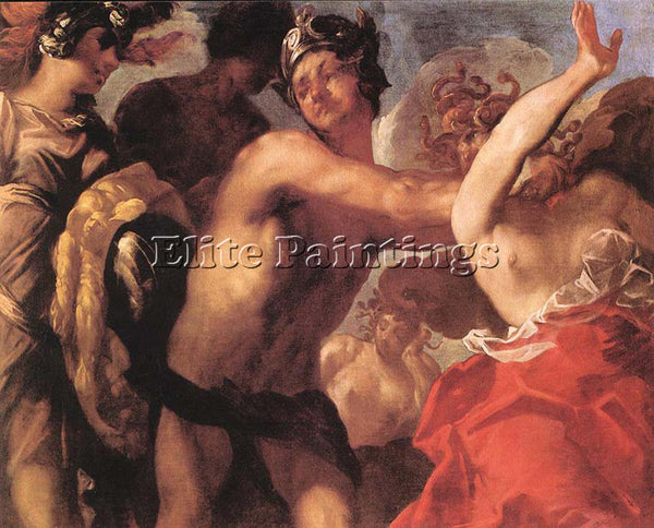 MAFFEI FRANCESCO PERSEUS CUTS THE MEDUSAS HEAD OFF ARTIST PAINTING REPRODUCTION