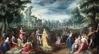 BELGIAN MANDER KAREL VAN THE CONTINENCE OF SCIPIO ARTIST PAINTING REPRODUCTION