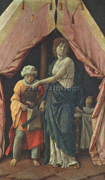 ANDREA MANTEGNA JUDITH AND HOLOFERNES ARTIST PAINTING REPRODUCTION HANDMADE OIL