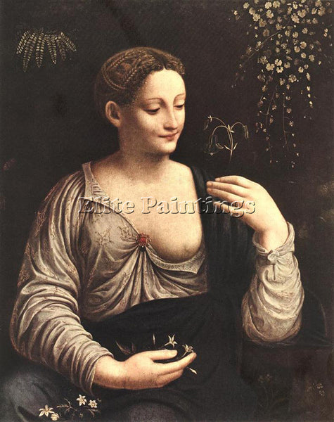FRENCH MELZI FRANCESCO FLORA ARTIST PAINTING REPRODUCTION HANDMADE CANVAS REPRO