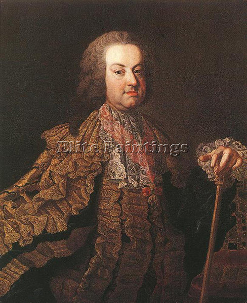 MARTIN VAN II MEYTENS EMPEROR FRANCIS I ARTIST PAINTING REPRODUCTION HANDMADE