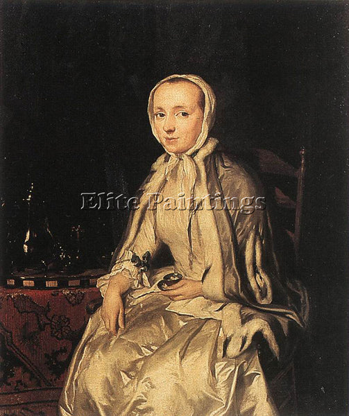 ITALIAN MIJN GEORGE VAN DER ELIZABETH TROOST ARTIST PAINTING HANDMADE OIL CANVAS