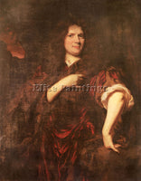 NICOLAES MAES PORTRAIT OF LAURENCE HYDE EARL OF ROCHESTER ARTIST PAINTING CANVAS