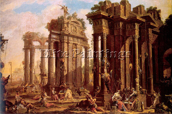 ITALIAN MAGNASCO ALESSANDRO ITALIAN 1667 1749 ARTIST PAINTING REPRODUCTION OIL