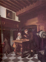 DUTCH MAN CORNELIS DE DUTCH 1621 1706 MAN2 ARTIST PAINTING REPRODUCTION HANDMADE
