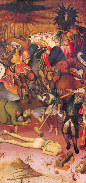 SPANISH MARTORELL BERNARDO SPANISH ACTIVE 1427 1452 4 ARTIST PAINTING HANDMADE