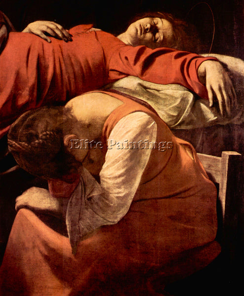 CARAVAGGIO MARY S DEATH DETAIL ARTIST PAINTING REPRODUCTION HANDMADE OIL CANVAS