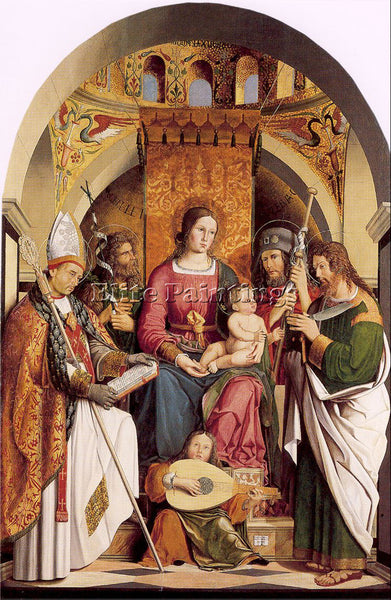 ITALIAN MARZIALE MARCO ITALIAN ACTIVE 1492 1507 1 ARTIST PAINTING REPRODUCTION