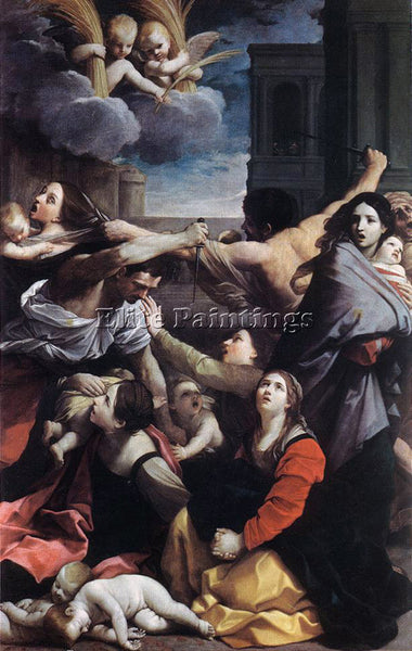 GUIDO RENI MASSACRE OF THE INNOCENTS 1 ARTIST PAINTING REPRODUCTION HANDMADE OIL