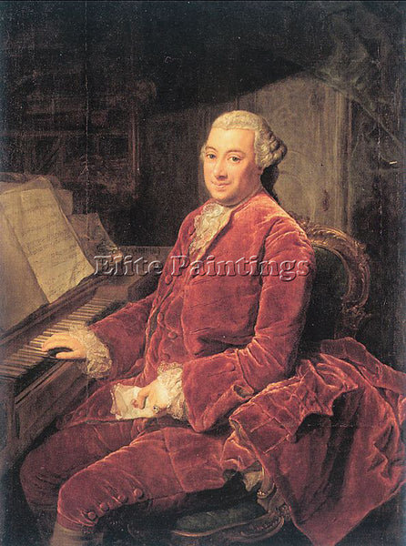 GERMAN MATTHIEU GEORG DAVID GERMAN 1737 1778 ARTIST PAINTING HANDMADE OIL CANVAS