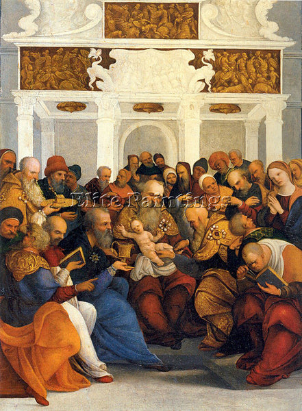 ITALIAN MAZZOLINO LUDOVICO ITALIAN ACTIVE 1504 1530 2 ARTIST PAINTING HANDMADE
