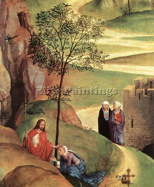 HANS MEMLING ADVENT AND TRIUMPH OF CHRIST 1480 DETAIL2 ARTIST PAINTING HANDMADE