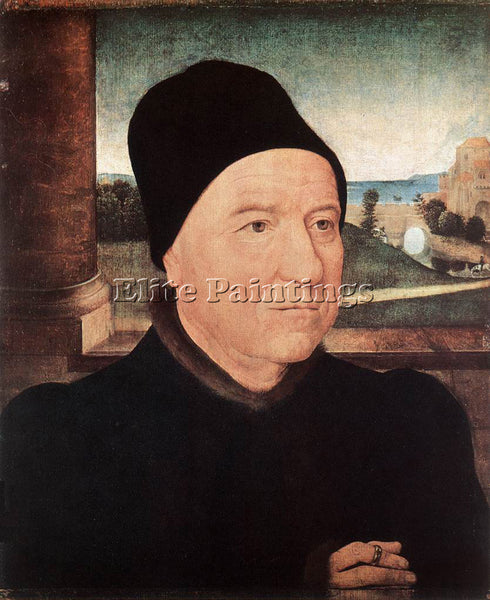 HANS MEMLING PORTRAIT OF AN OLD MAN 1470 5 ARTIST PAINTING REPRODUCTION HANDMADE