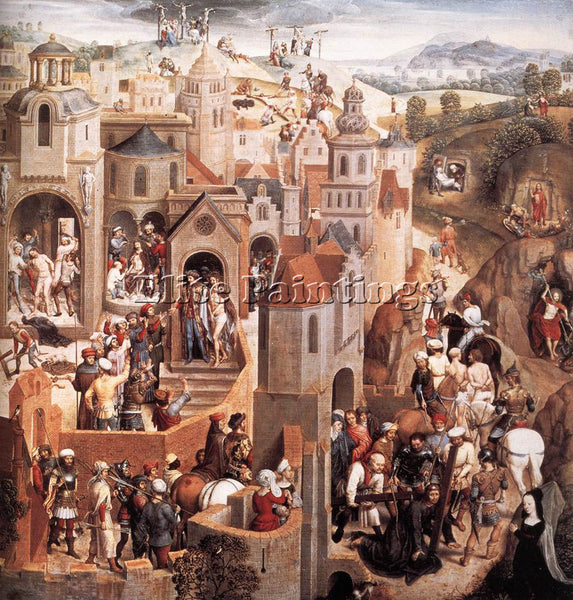 HANS MEMLING SCENES FROM THE PASSION OF CHRIST 1470 1 DETAIL2 PAINTING HANDMADE