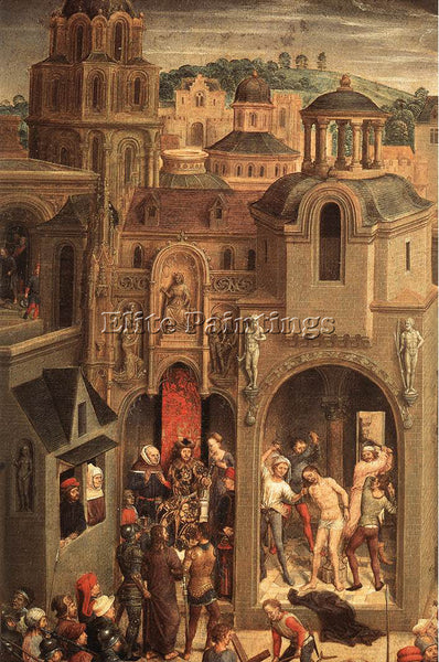 HANS MEMLING SCENES FROM THE PASSION OF CHRIST 1470 1 DETAIL4 PAINTING HANDMADE