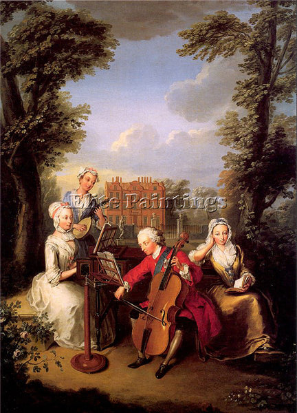 FRENCH MERCIER PHILIPPE FRENCH 1689 1760 MERCIER2 ARTIST PAINTING REPRODUCTION
