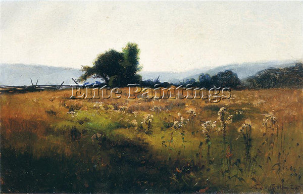 WILLARD LEROY METCALF MOUNTAIN VIEW FROM HIGH FIELD ARTIST PAINTING REPRODUCTION