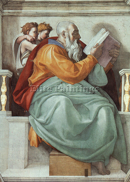 MICHELANGELO MICH12 ARTIST PAINTING REPRODUCTION HANDMADE CANVAS REPRO WALL DECO
