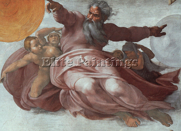 MICHELANGELO MICH13 ARTIST PAINTING REPRODUCTION HANDMADE CANVAS REPRO WALL DECO