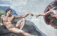 MICHELANGELO 7 ARTIST PAINTING REPRODUCTION HANDMADE OIL CANVAS REPRO WALL  DECO