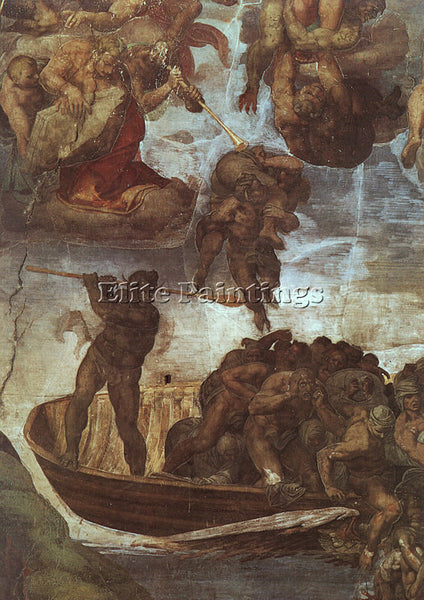 MICHELANGELO MICH24 ARTIST PAINTING REPRODUCTION HANDMADE CANVAS REPRO WALL DECO
