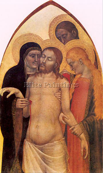 ITALIAN MILANO GIOVANNI DA ITALIAN DOCUMENTED 1346 69 2 ARTIST PAINTING HANDMADE