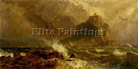 BRITISH MOGFORD JOHN BLOWING FRESH MOUNTS BAY CORNWALL ARTIST PAINTING HANDMADE
