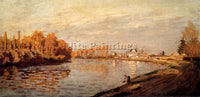 CLAUDE MONET THE SEINE AT ARGENTEUIL 1872 ARTIST PAINTING REPRODUCTION HANDMADE