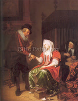 DUTCH MUSSCHER MICHIEL VAN DUTCH 1645 1705 ARTIST PAINTING REPRODUCTION HANDMADE
