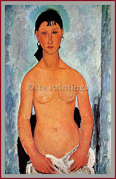 AMEDEO MODIGLIANI MOD67 ARTIST PAINTING REPRODUCTION HANDMADE CANVAS REPRO WALL