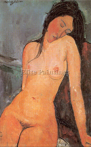 AMEDEO MODIGLIANI MOD70 ARTIST PAINTING REPRODUCTION HANDMADE CANVAS REPRO WALL