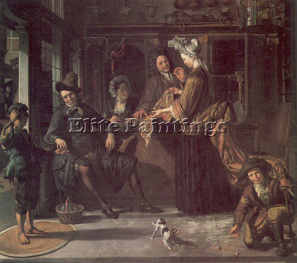 DUTCH NAIVEU MATTHIJS DUTCH 1647 1721 ARTIST PAINTING REPRODUCTION HANDMADE OIL